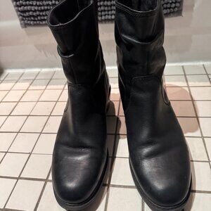 Timberland - Black Full-Grain black leather boots - Chelsea